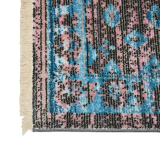 Machine Made Polyester Durable Indoor Outdoor Washable Oriental Pattern Footmat
