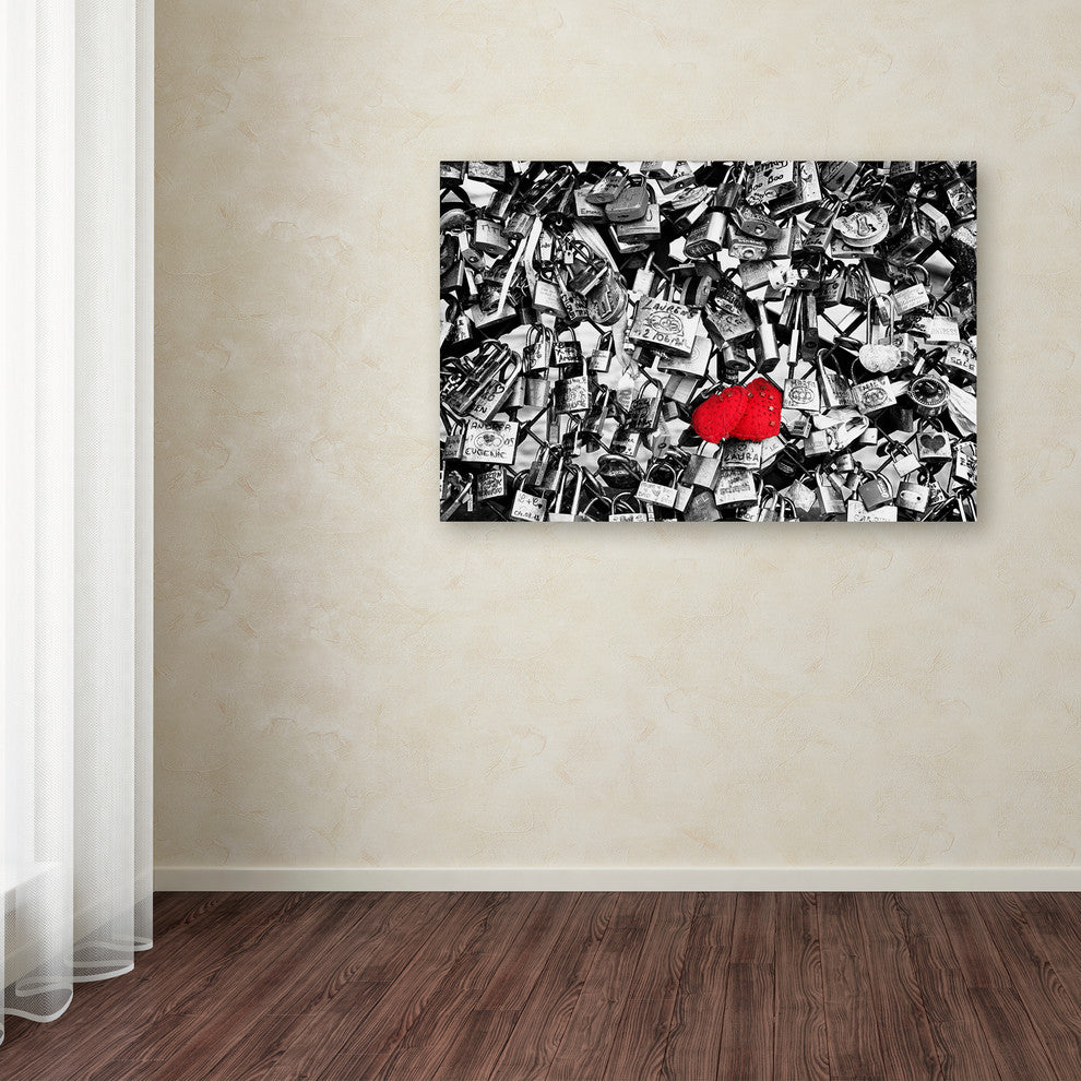 Philippe Hugonnard ''Love Locks'' Canvas Art, 16x24