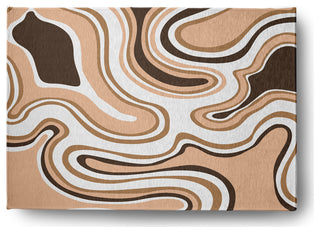 Agate Rug, Brown, 4'x6'