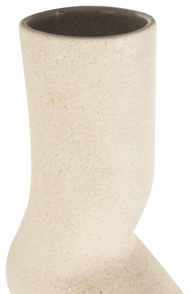 Malone Ceramic Floor Vase, Small