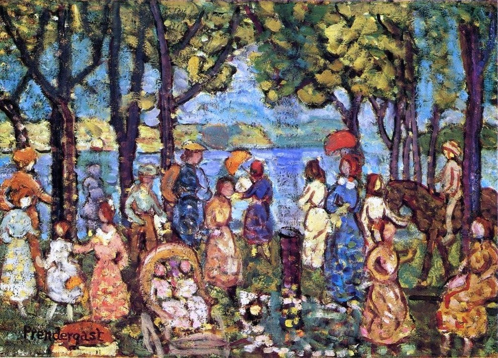 Maurice Prendergast Summer- New England Wall Decal