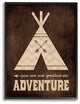 Stupell Ind. You Are Our Greatest Adventurer Framed Giclee, 16"x20"