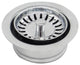 Insinkerator Style Disposal Flange and Strainer, Polished Chrome