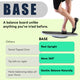 Base Balance, Stability Board Active Standing Desk Wobble Platform Trainer