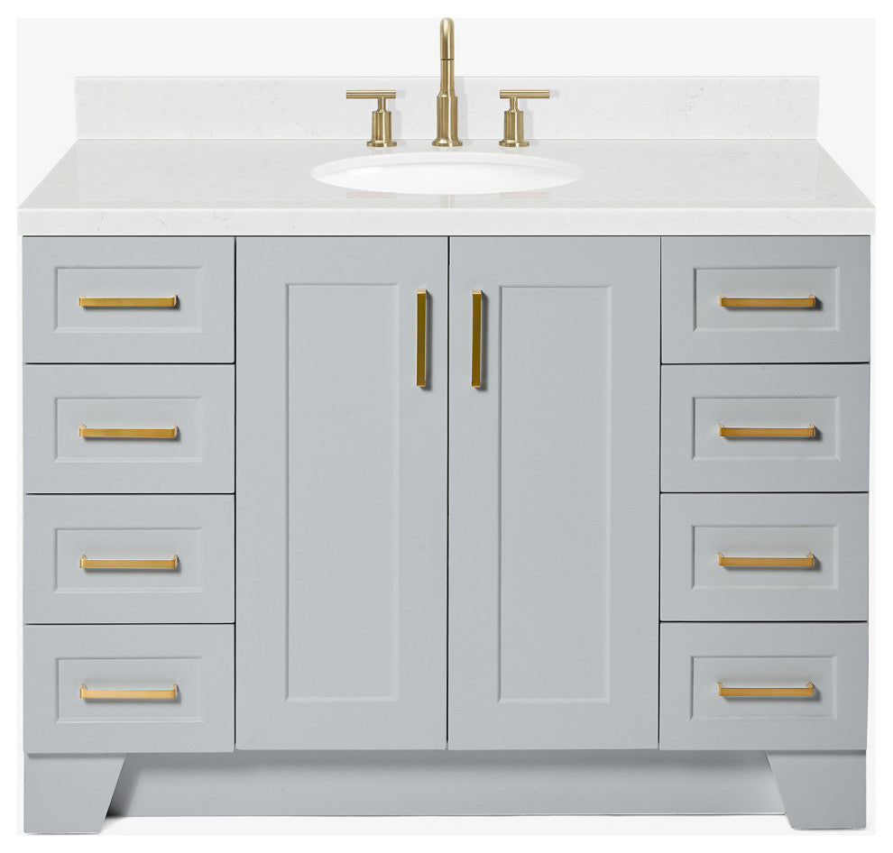 Ariel Taylor 48" Single Oval Sink Bathroom Vanity