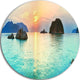 Sunrise Panorama, Photography Disc Metal Wall Art, 36"
