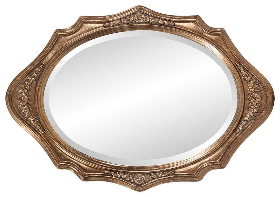 Howard Elliott Trafalga Silver Leaf Mirror
