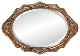 Howard Elliott Trafalga Silver Leaf Mirror