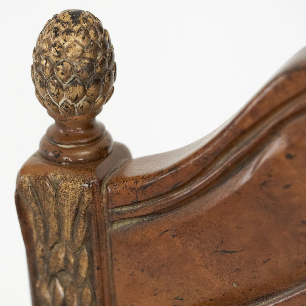 Aico Amini Villa Valencia 2 Arm Chair in Classic Chestnut