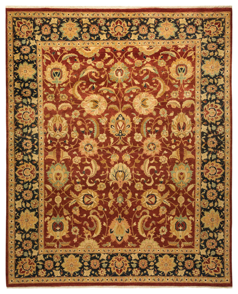 Mogul, One-of-a-Kind Hand-Knotted Area Rug Red, 8'2"x10'1"