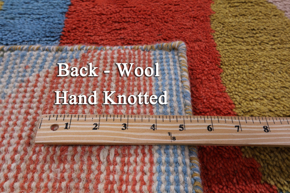 Handmade Moroccan Wool Rug 9' 3" X 12' 1" - Q13104