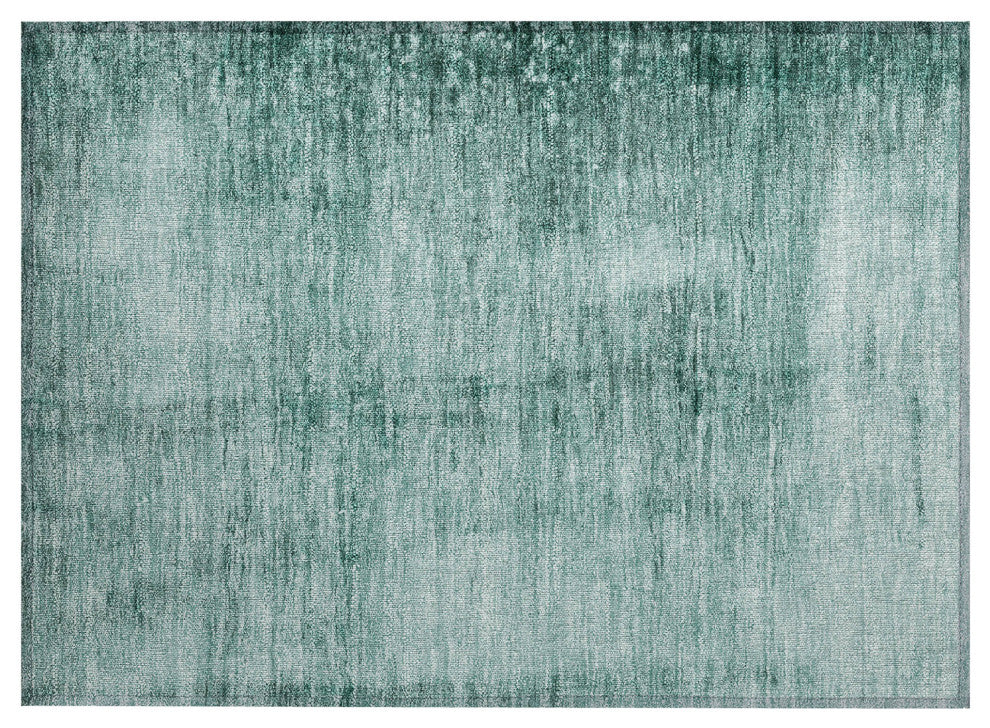 Machine Washable Indoor/Outdoor Chantille ACN1884 Teal 1'8" x 2'6" Rug