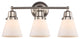 Innovations 623-3W-SN-G61 3-Light Bath Vanity Light, Brushed Satin Nickel