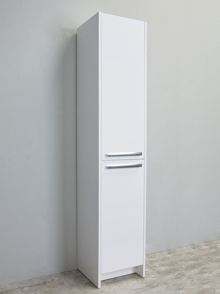 Eviva Lugano 16" Side Cabinet, White