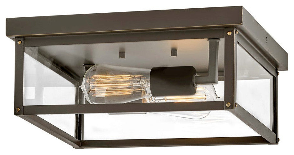 Hinkley Beckham Small Flush Mount, Oil Rubbed Bronze