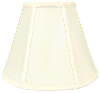 Royal Designs Deep Empire Bell Lamp Shade, Eggshell, 8x14x11, Single