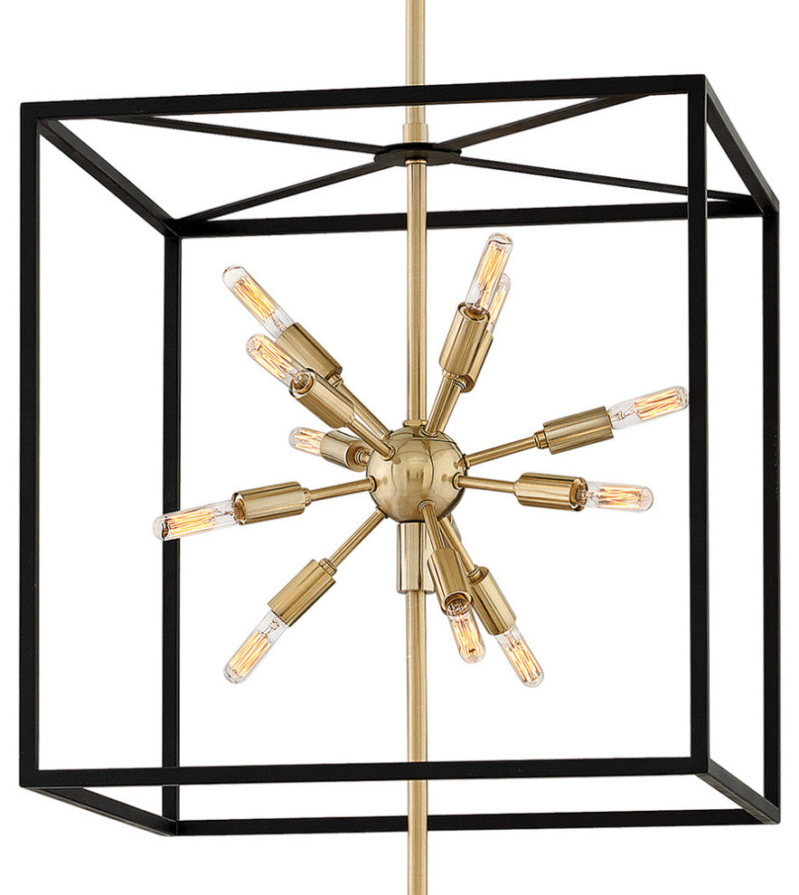 Hinkley Aros Large Open Frame Pendant, Black*