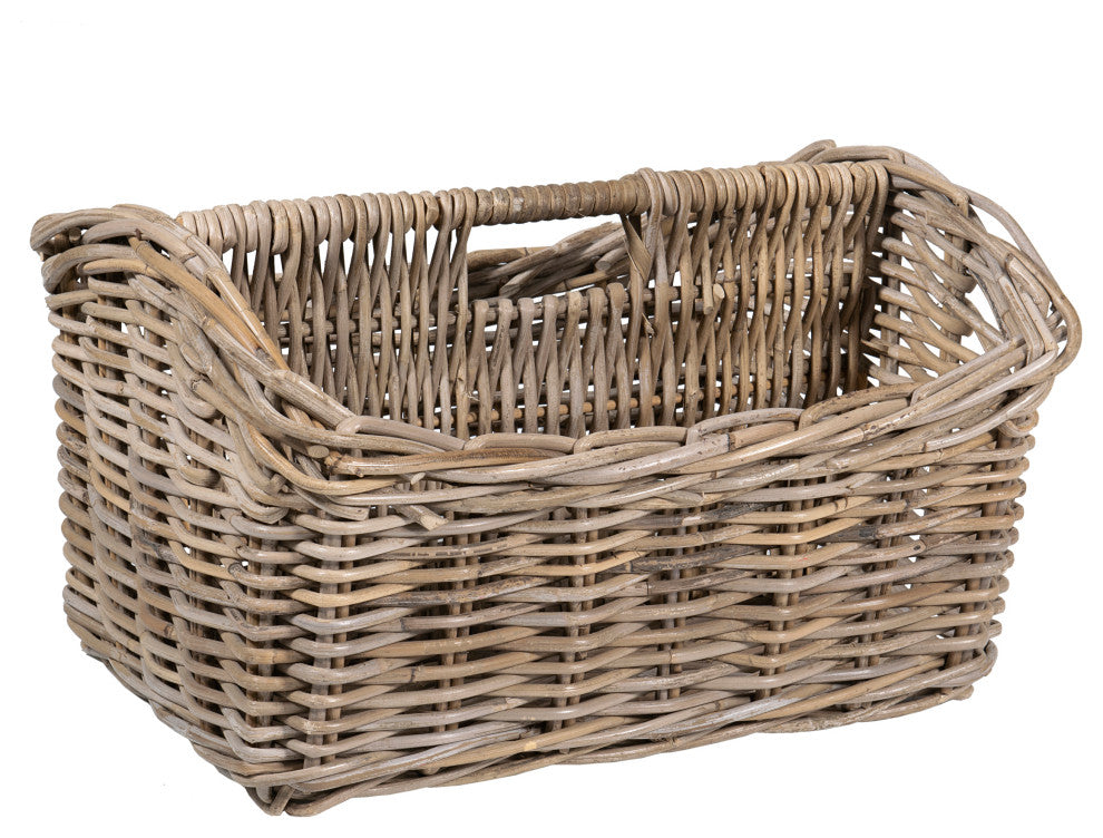 Eddie Rattan Magazine Basket by East at Main