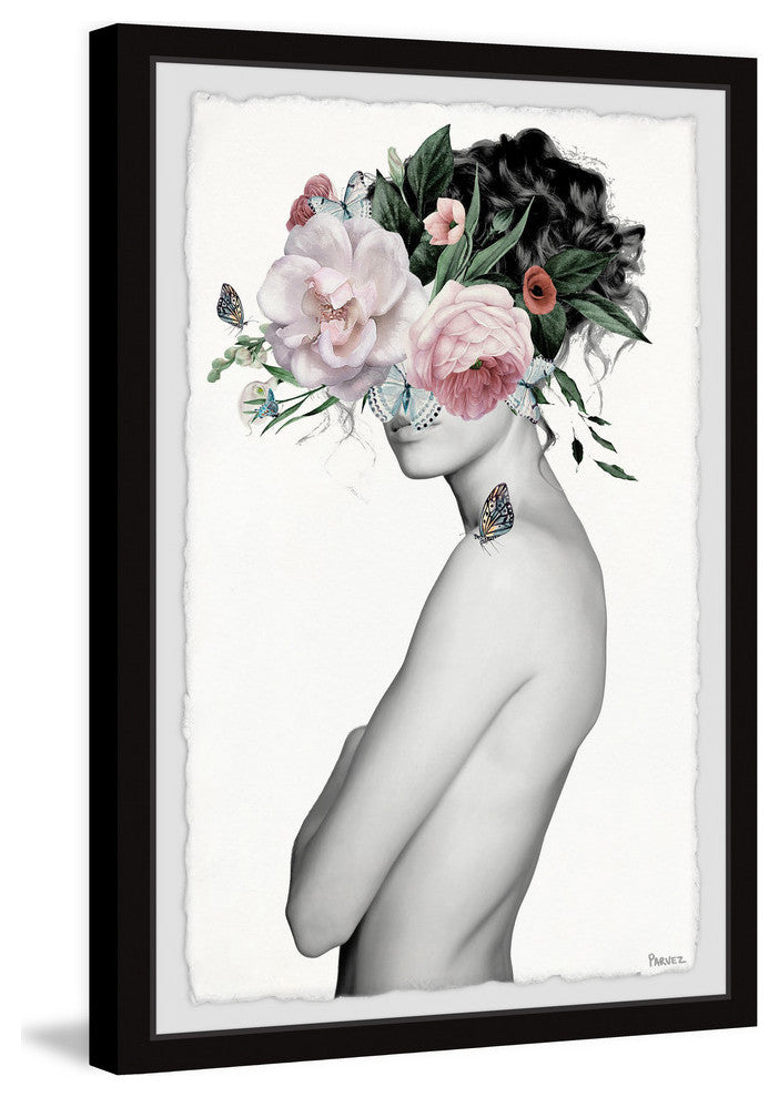 "Magical Bloom" Framed Painting Print, 24"x36"