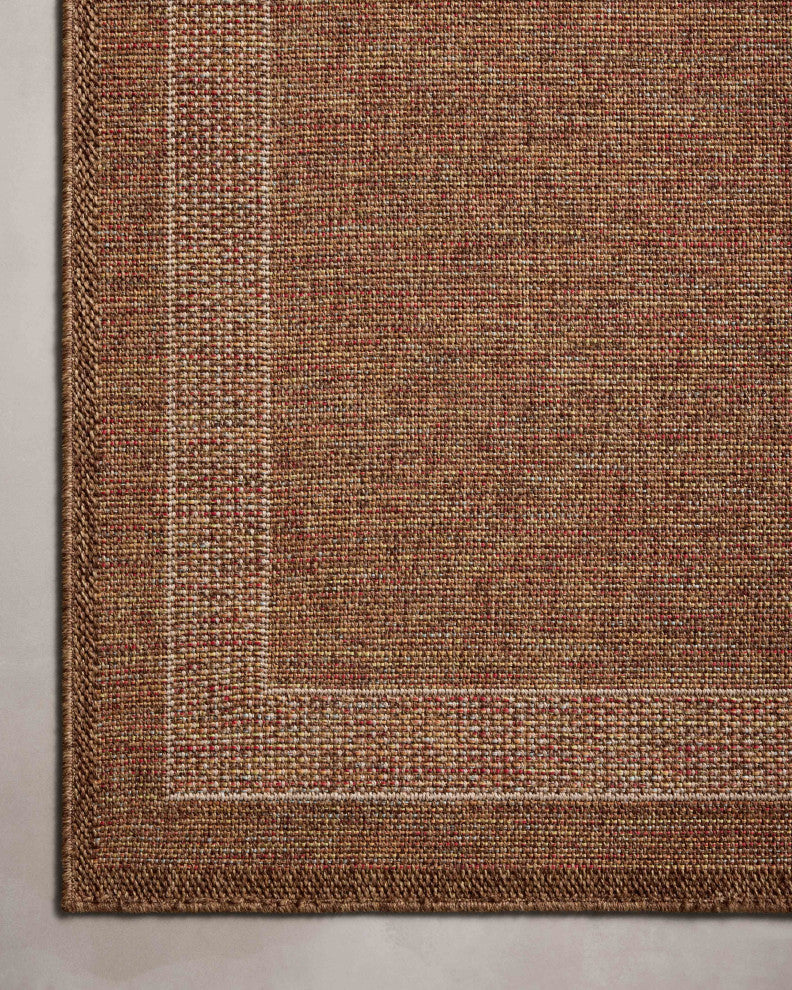 Loloi II Merrick Cinnamon / Multi 11'' x 15'' Area Rug