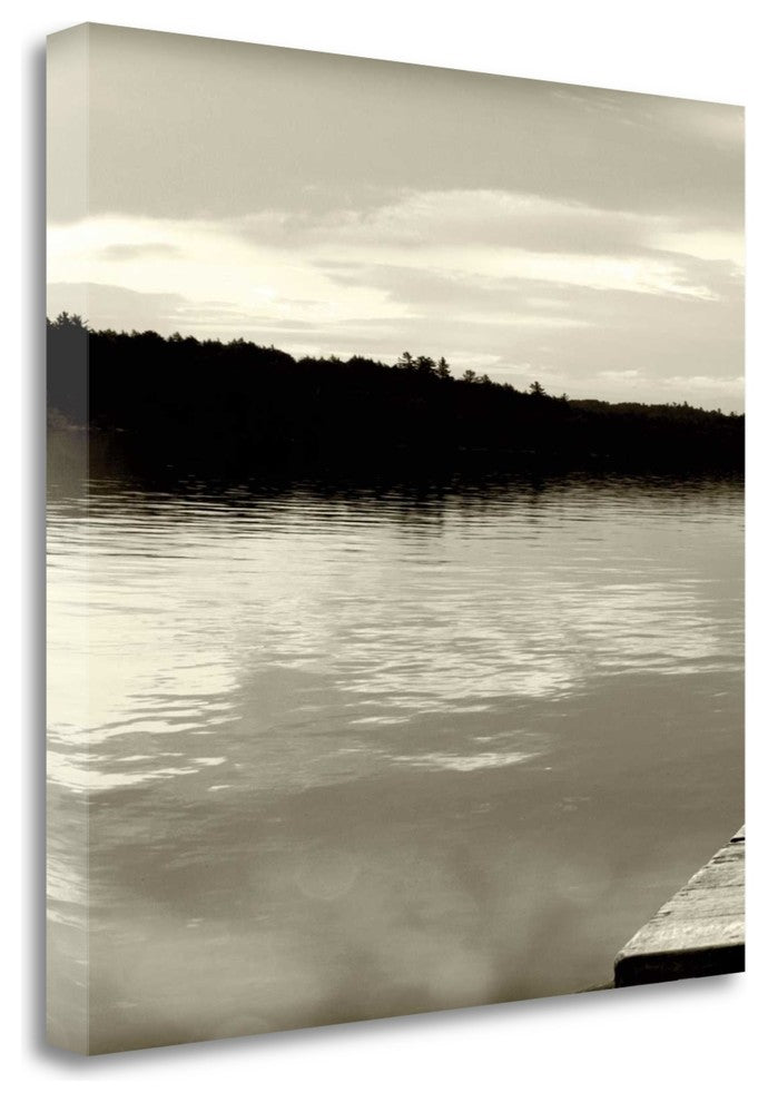 "Twilight Dock II" By Sue Schlabach, Giclee Print on Gallery Wrap Canvas