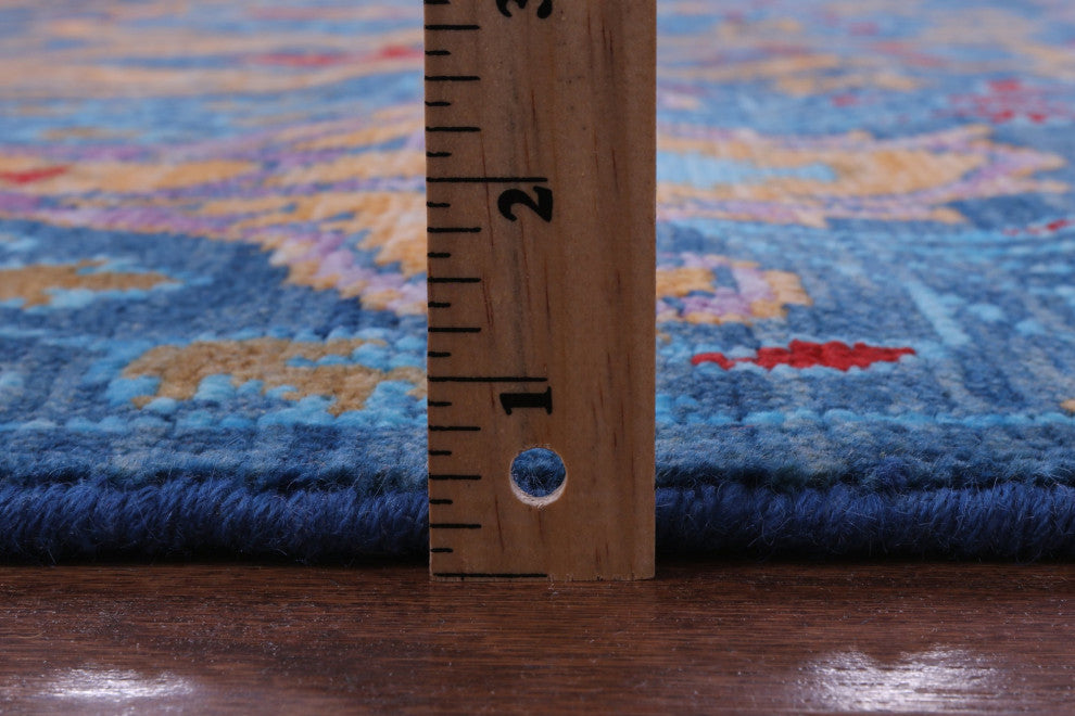 8' 2" X 10' 2" Handmade Turkish Oushak Wool Rug - Q15956