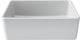 Fine Fixtures White Fireclay Farmhouse Butler Kitchen Sink, 33"