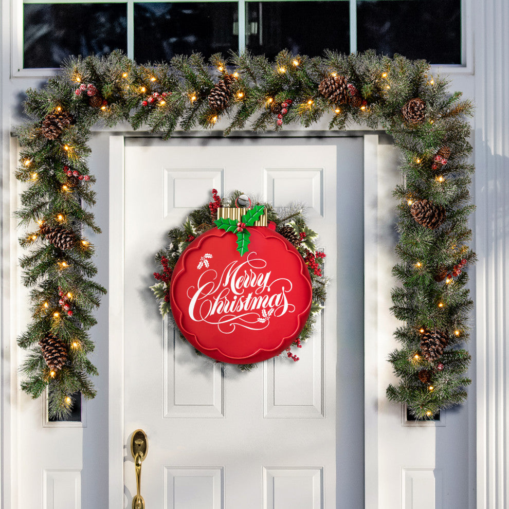 24"H Metal Ornament Yard Stake