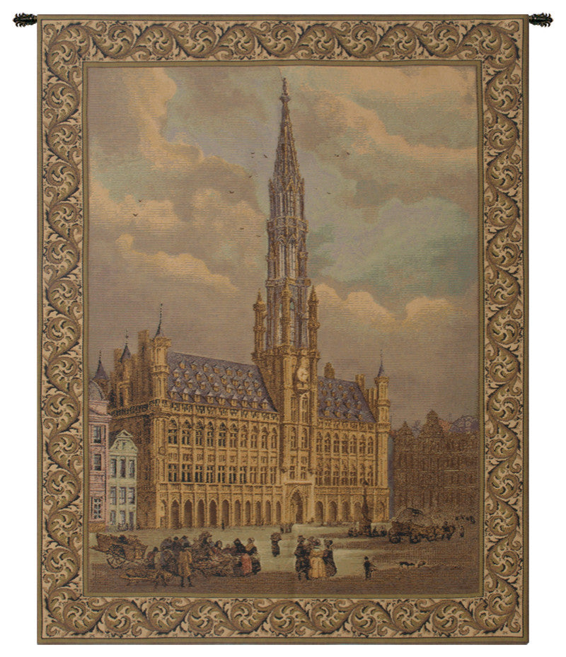 Town Hall Brussels Belgian Wall Tapestry