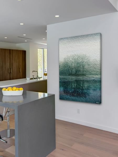 "Apple Lake" Framed Painting Print, 16"x24"