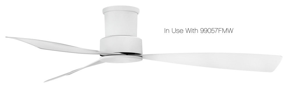 Hinkley Iver 56" Led Fan, Matte White