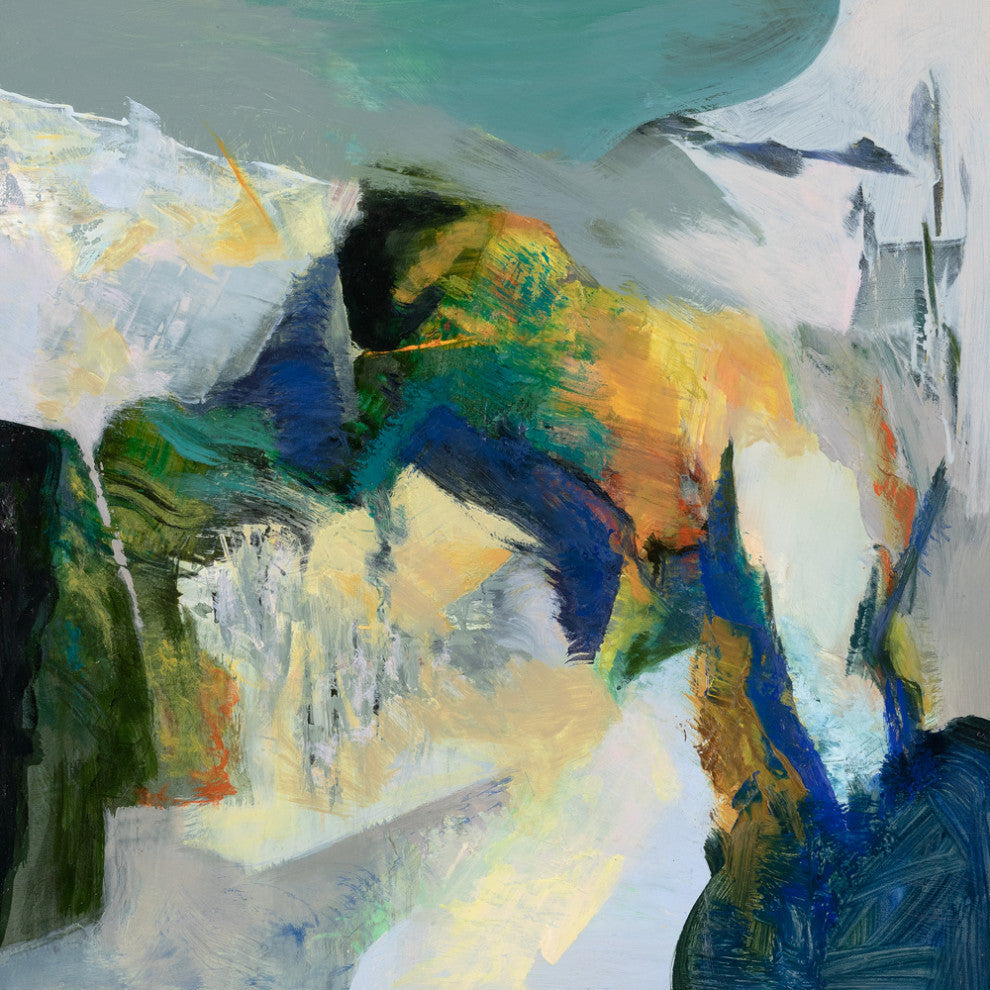 Iceberg - 72 x 72 by Emilia Arana