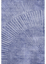 Premium Machine Washable Mayfield AMF542 Navy 8' x 10' Rug