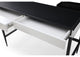 Loft Lyfe Kinzlee Desk, 2 Storage Drawers, Black/White