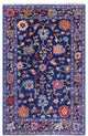 Turkish Oushak Hand Knotted Wool Rug 4' 1" X 6' 3" - Q15896