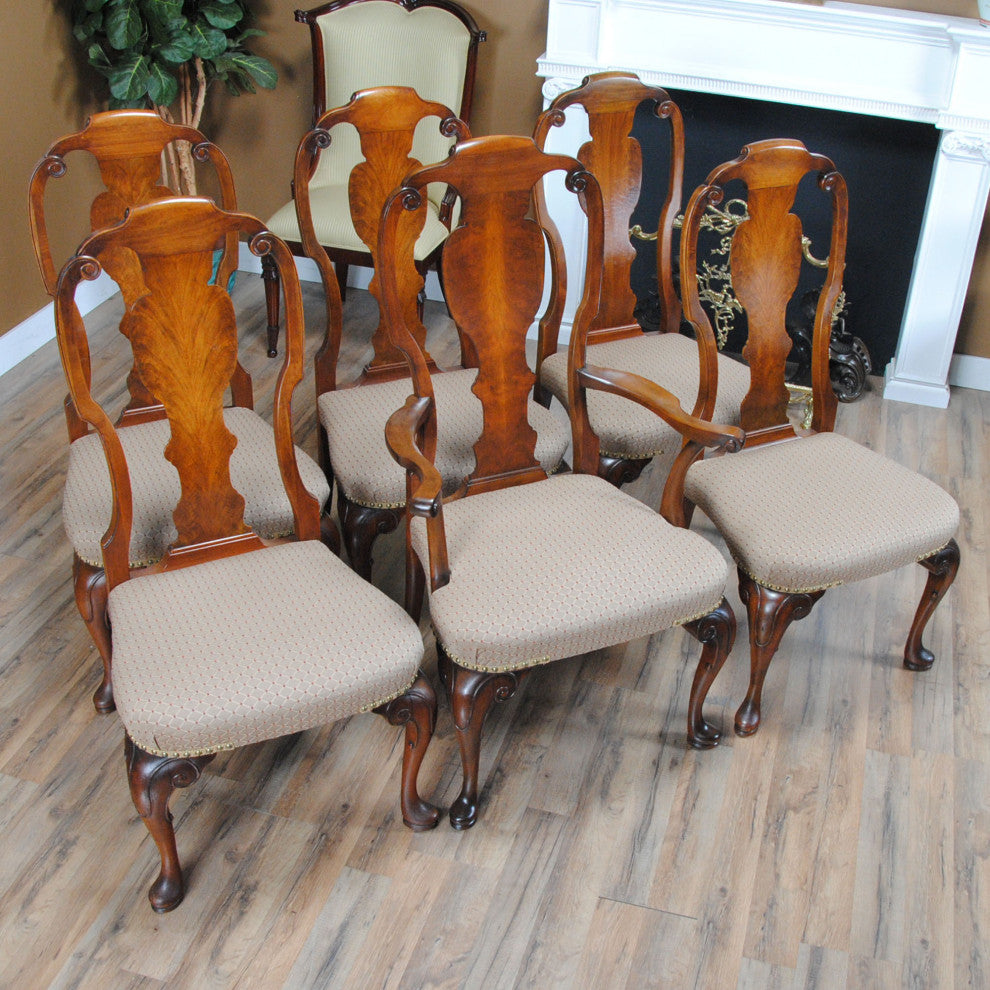 NVIN0276 Berkey and Gay Set of 6 Vintage Chairs