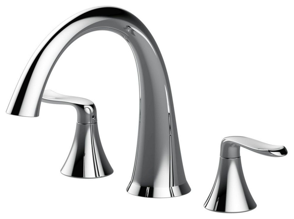 Jacuzzi MX22 Piccolo Deck Mounted Roman Tub Filler - Chrome