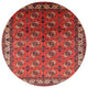 Ahgly Company Indoor Round Mid-Century Modern Area Rugs, 4' Round