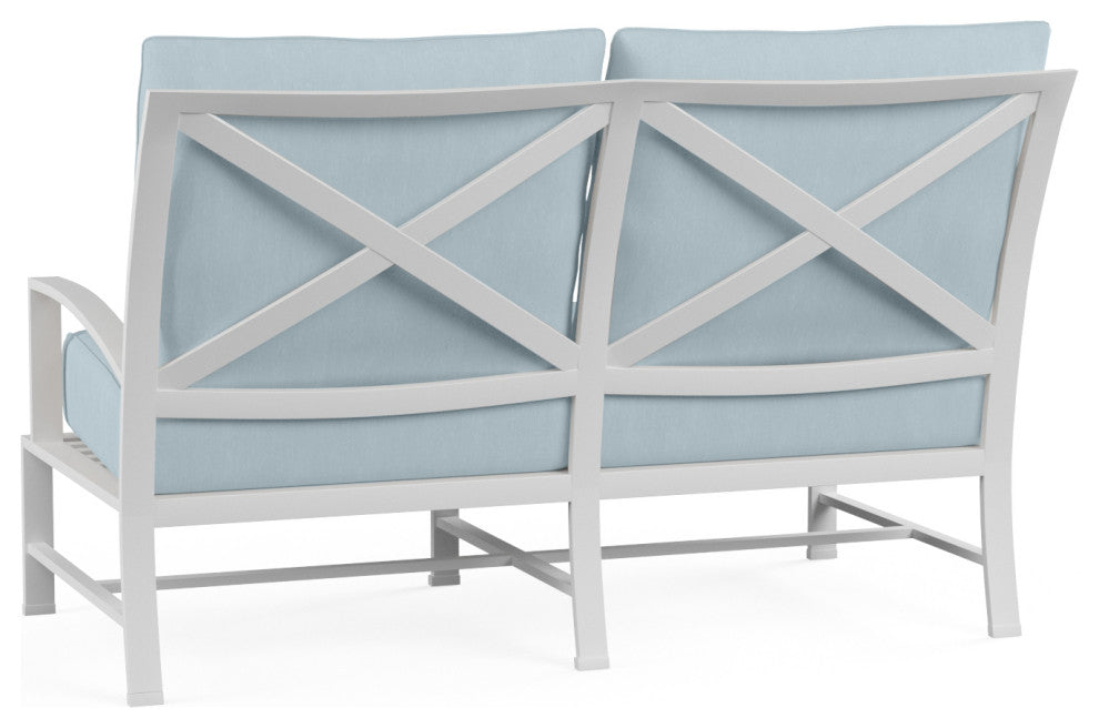 Bristol Sunbrella Upholstered Outdoor Loveseat