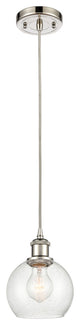 Innovations 516-1P-PN-G124-6-LED 1-Light Mini Pendant, Polished Nickel
