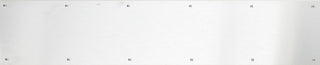 6"x30" Kick Plate Screw Mount, Satin Stainless Steel