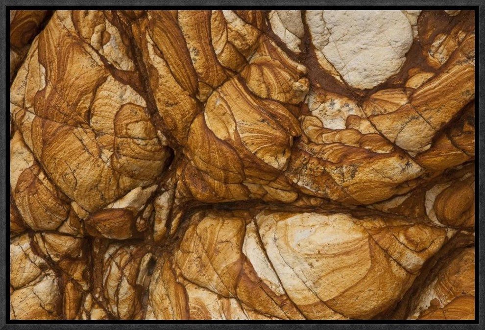 Volcanic Rock, Onawe, Banks Peninsula, Canterbury, New Zealand, 18"x12"