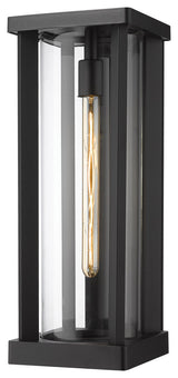 Z-Lite Glenwood 1 Light Outdoor Wall Light, Black
