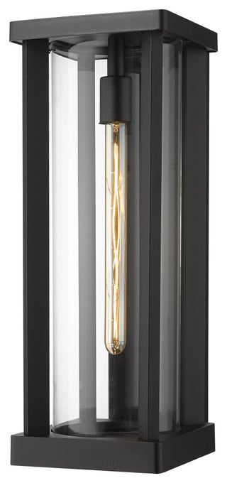 Z-Lite Glenwood 1 Light Outdoor Wall Light, Black