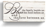 Blessing Wrapped Canvas Kitchen Wall Art, 12"x24"