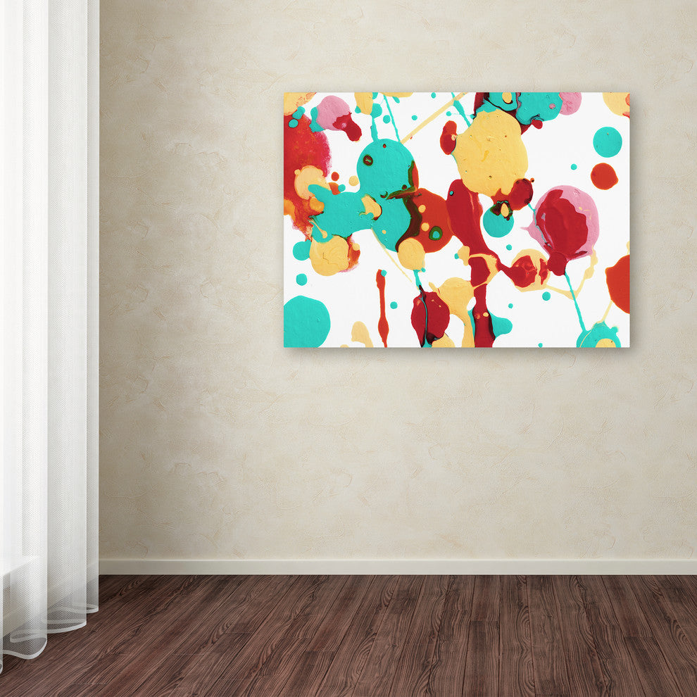 'Paint Party 4' Canvas Art, 19x14