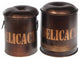 Metal Ottoman, Copper, Set Of 2