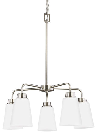 Generation Lighting Lighting 5-Light Chandelier, Brushed Nickel