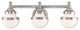 Oldwick 3-Light Bath Vanity, Polished Chrome