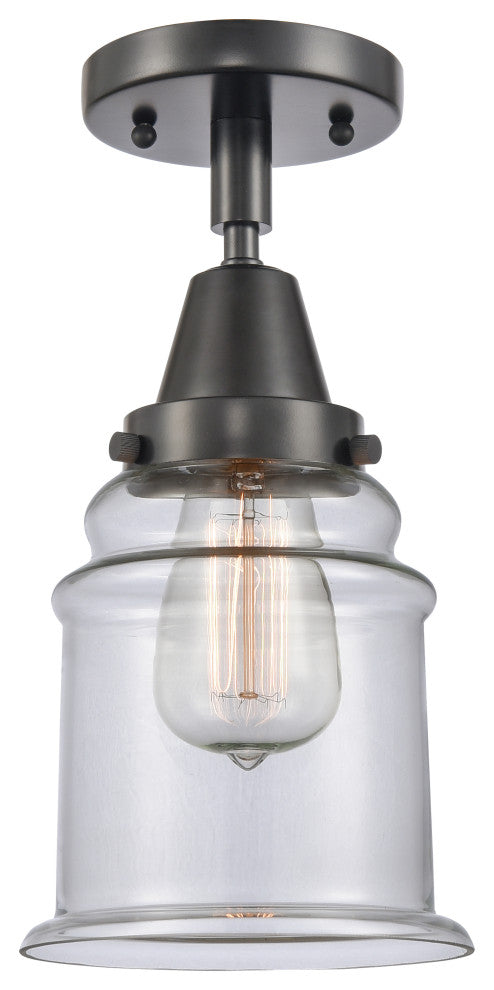 INNOVATIONS LIGHTING 447-1C-BK-G182 Canton Flush Mount